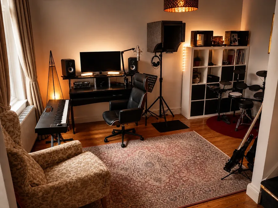 Heimstudio — DAW-Setup, Monitore, Keyboard